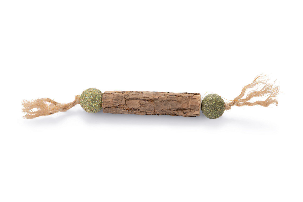 K&BZ JUGUETE GATO PELOTAS CON CATNIP Y MATATABI 22 CM