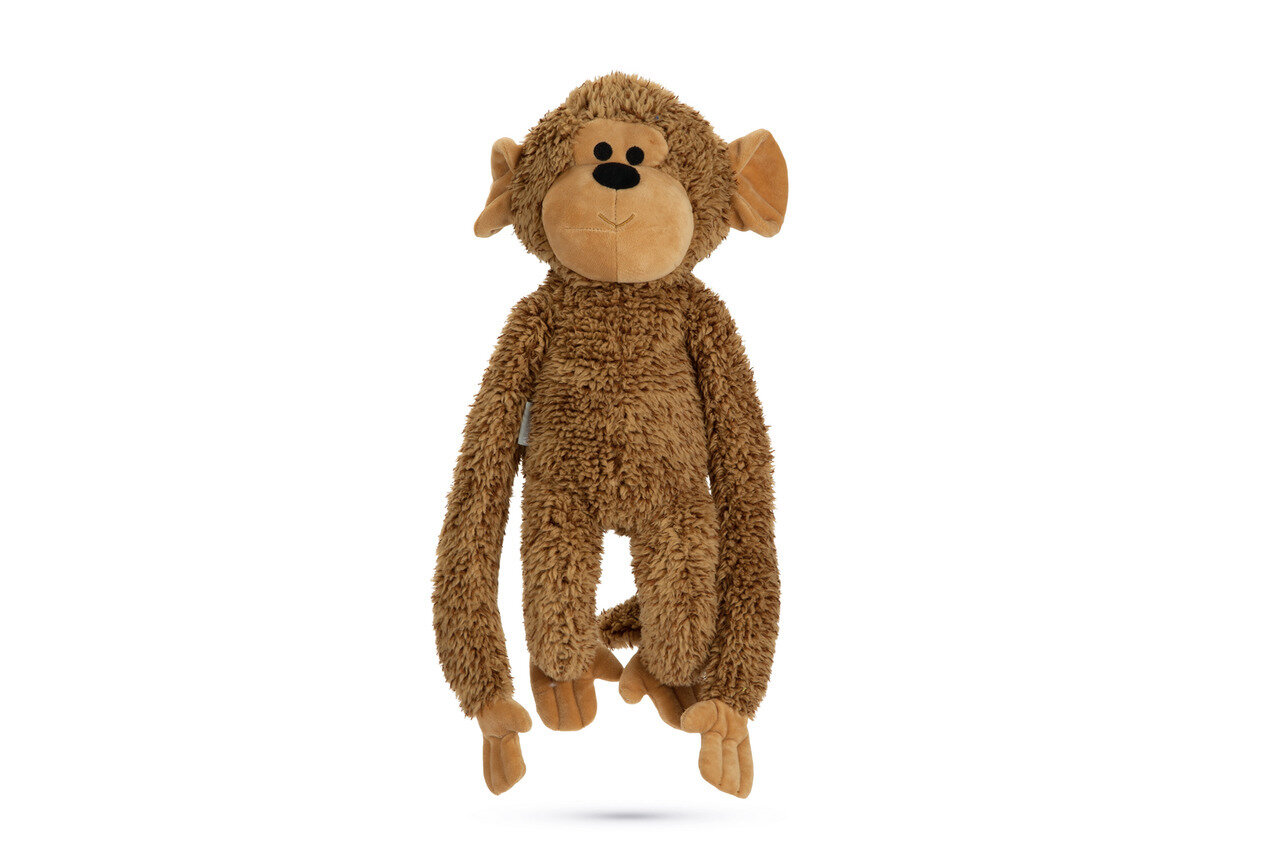 K&BZ PELUCHE  MONO VIK  JUGUETE PERRO MARR�N , 40X20X13 CM