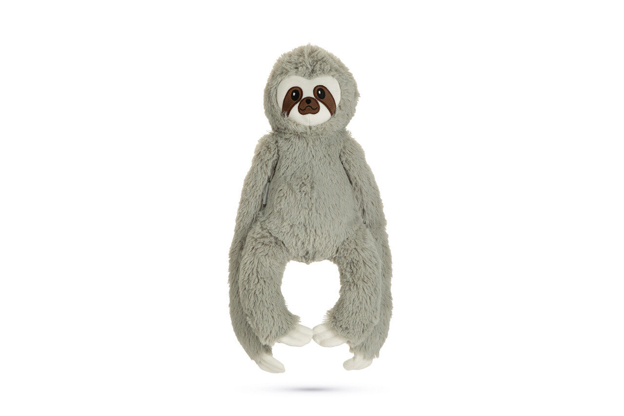 K&BZ PELUCHE  PEREZOSOS JUGUETE PERRO GRIS , 40X20X9 CM