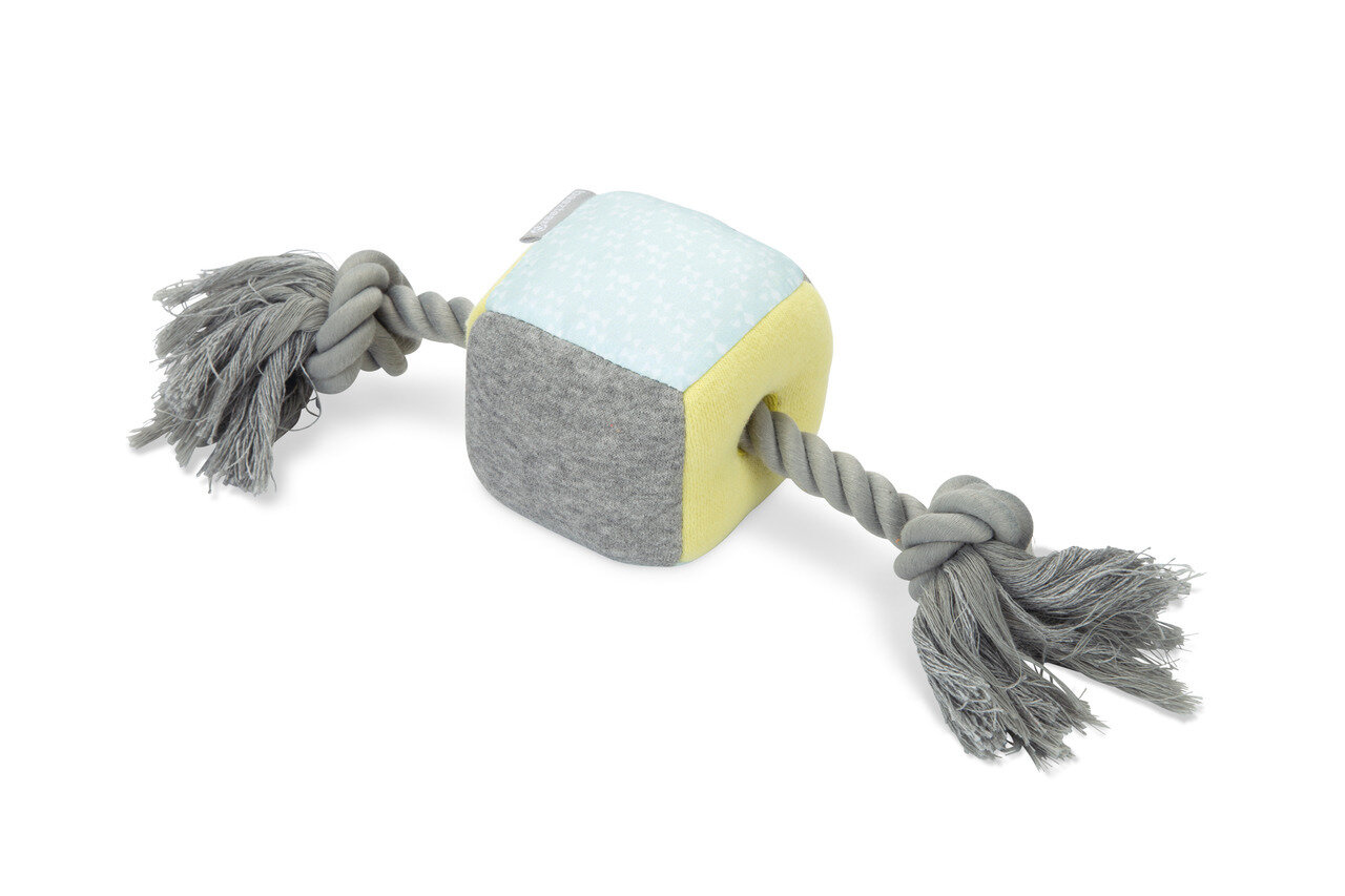 K&BZ BZ KUBI, CUBO+CUERDA PARA CACHORRO, 35 X 8 X 8CM