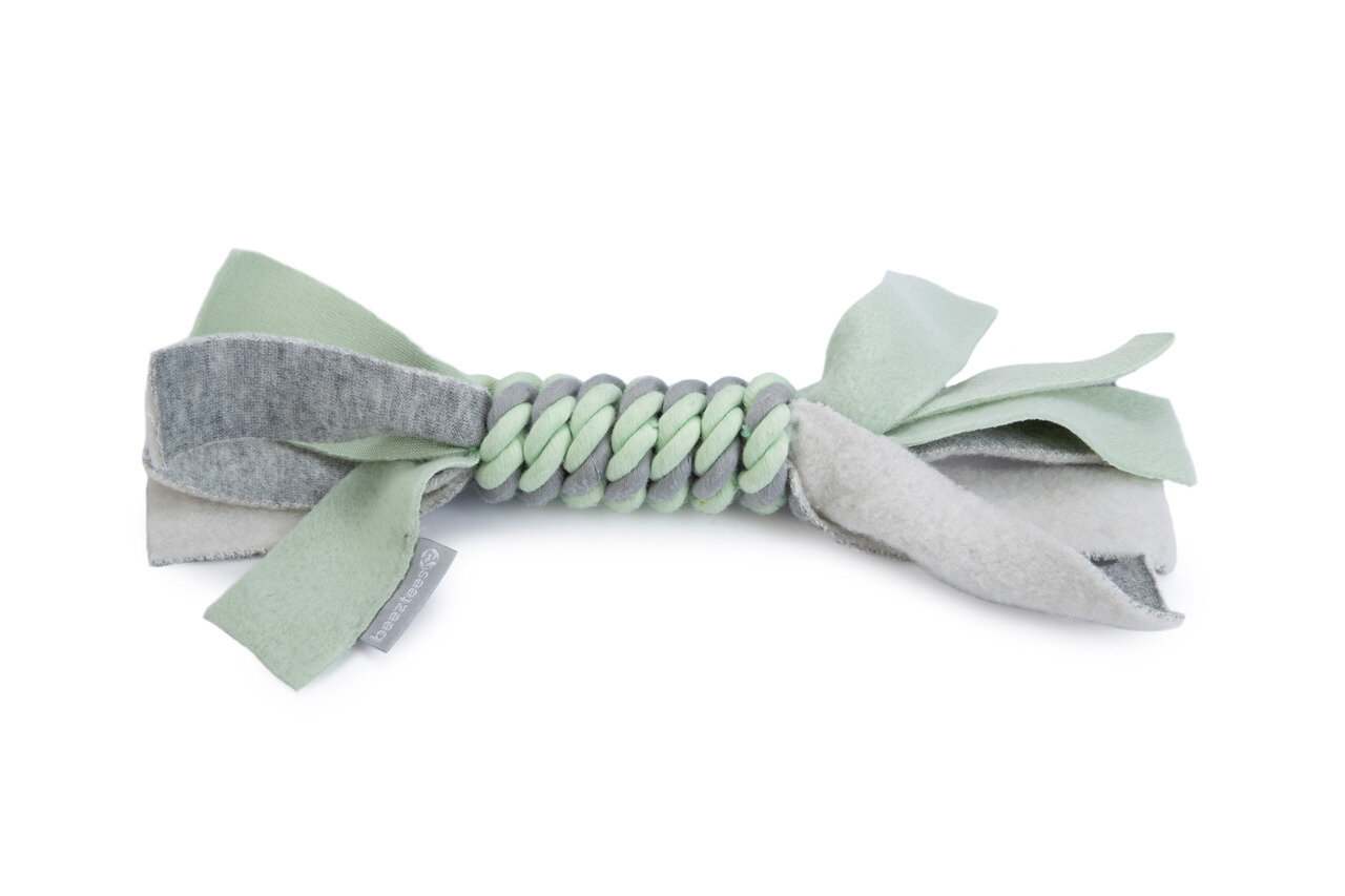 K&BZ JUGUETE CUERDA PARA CACHORRO KAZ, 4 X 4 X 25 CM GRIS MENTA
