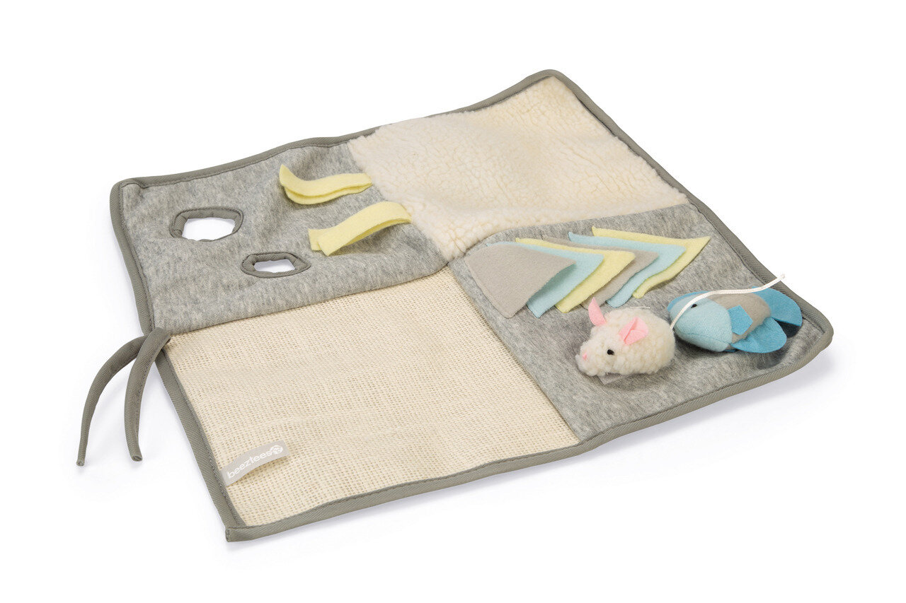 K BZ KITTEN PARQUE DE JUEGOS WEEZY, GRIS  40 X 40 CM