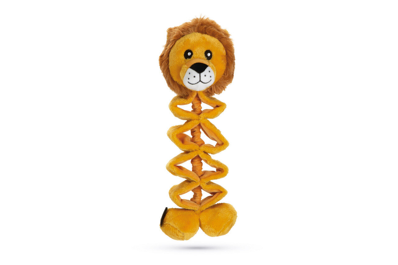 K&BZ PELUCHE  LE�N LIO  JUGUETE PERRO AMARILLO , 32X12,5X7,5 CM