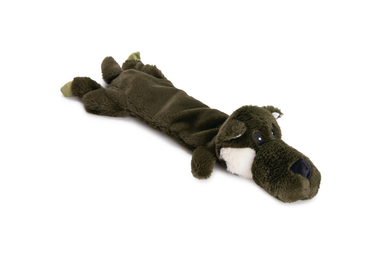 K&BZ PELUCHE  LOBO NELY DAR JUGUETE PERRO VERDE OSCURO, 50X26X10 CM