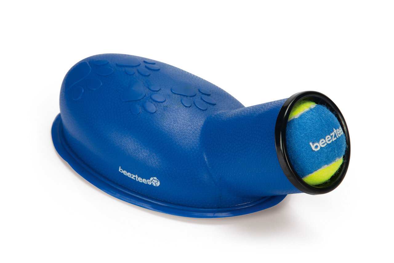 K&BZ FETCH TIRADOR PELOTA DE F�TBOL AZUL, 27 X 14 X 11 CM