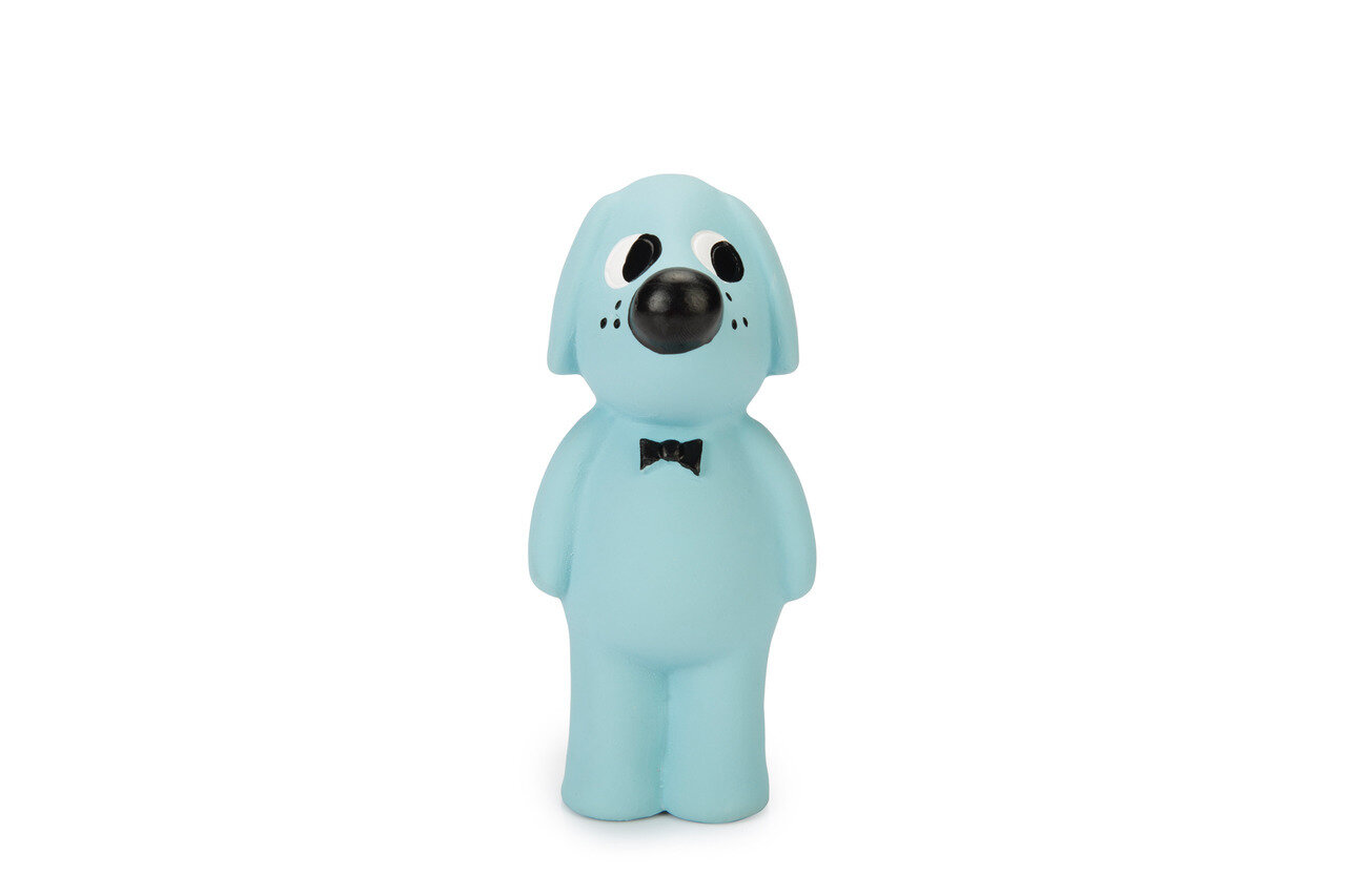 K&BZ BZ JUGUETE DE L�TEX PARA CACHORRO , 13CM AZUL