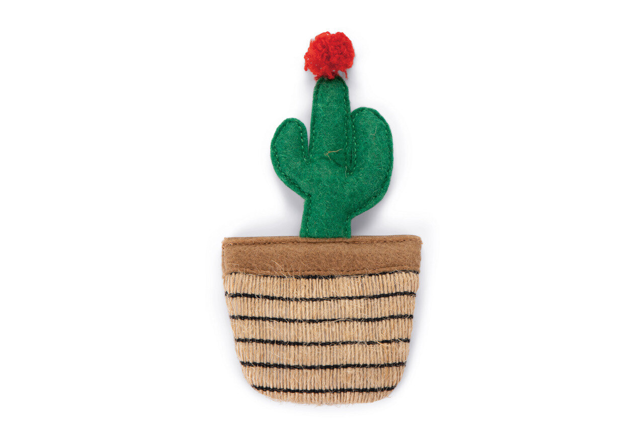 K&BZ CATNIP CACTUS OTA  JUGUETE GATO 12X6 CM