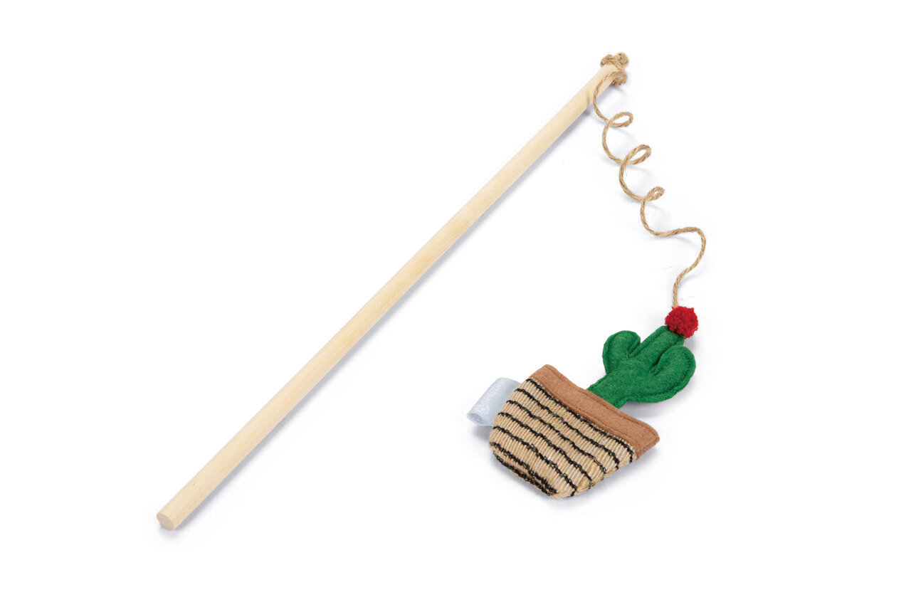 K&BZ CATNIP CA�A CACTUS JUGUETE GATO 40 CM