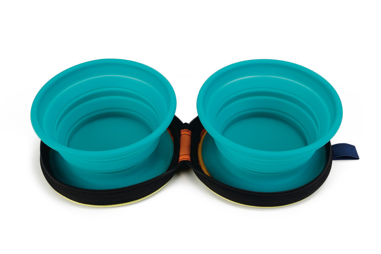 K&BZ BZ SET DE PLATOS DE SILICONA EASY VERDE, M 1440 ML �: 16.5 CM 2 X 720 ML