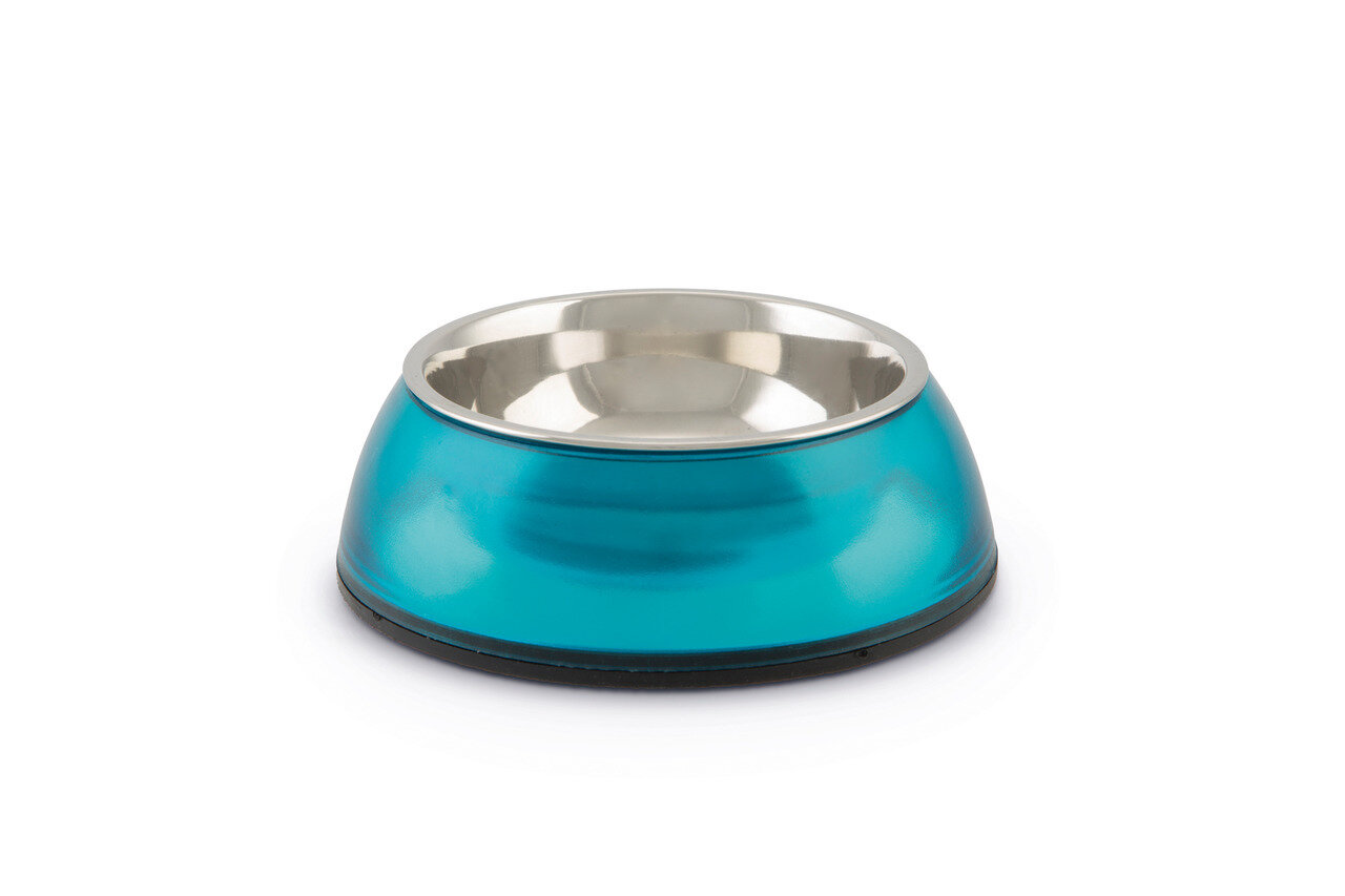 K&BZ BZ PLATO PARA GATO, 160 ML TRIVA AZUL, 14CM