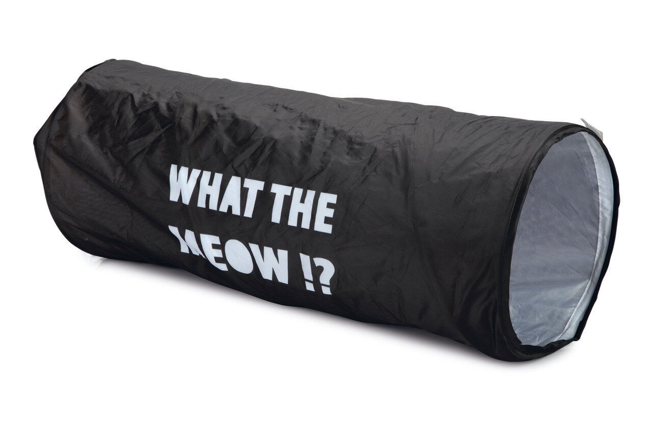 K&BZ T�NEL GATO PARA JUGAR ORION NEGRO 64 X 25 X 25CM