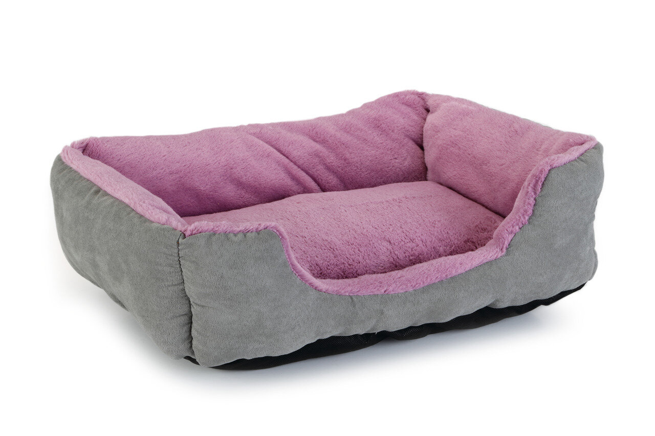 K&BZ BZ CAMA PARA GATO BABOO GRIS /P�RPURA 48 X 37 X 18CM