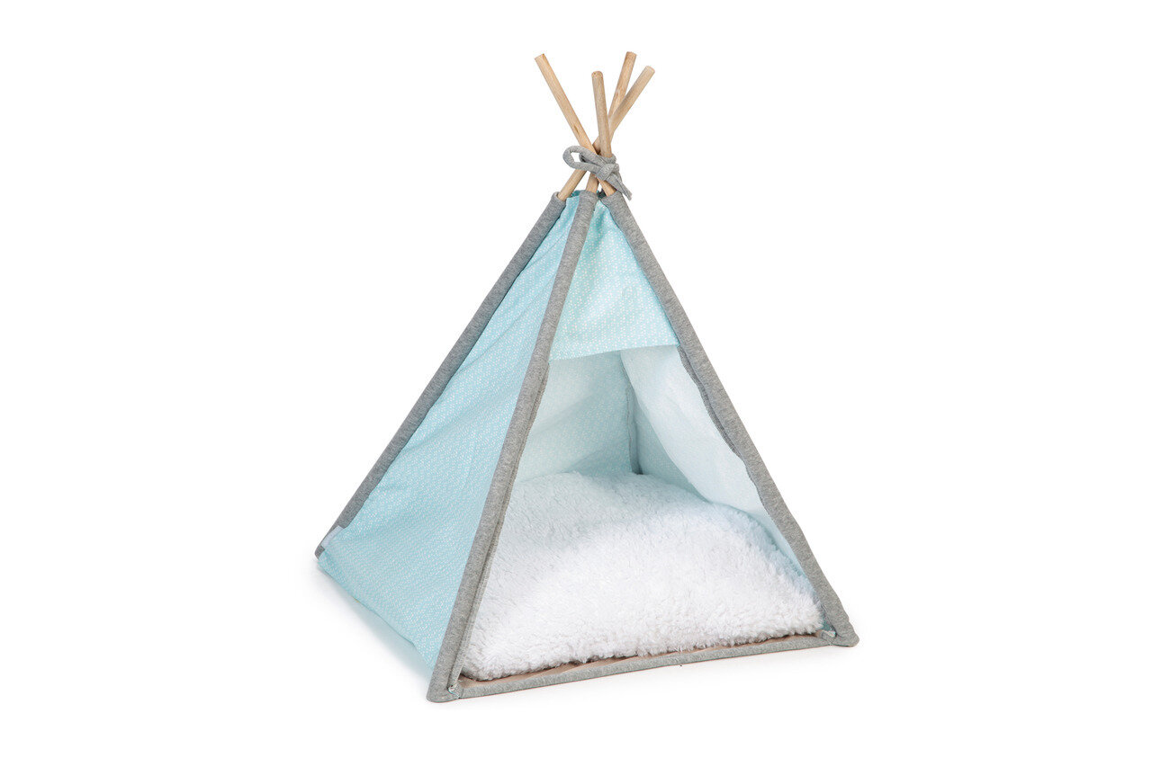 K&BZ TIENDA CACHORRO TIPI AIKA AZUL, 55 X 55 X 85CM