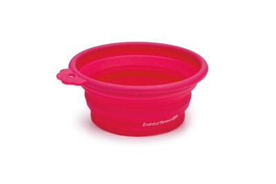 K&BZ BZ MANGER, 250 ML SILICONE ROSA  14 X 12,5CM