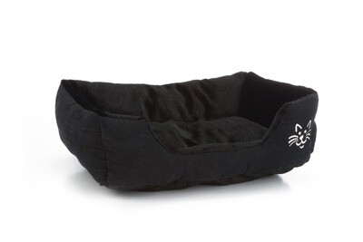 K&BZ BZ CAMA PARA GATO BABOO NEGRO 48 X 37 X 18CM