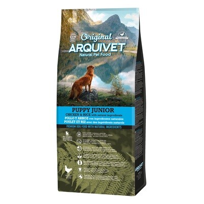 Arquivet-Original - Puppy Junior - Pienso para cachorros - Pollo y arroz - 12 kg