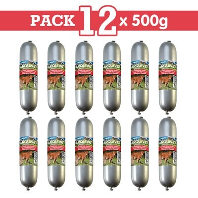 Pack 12 unidades Natural Wet Food Ternera con verduras