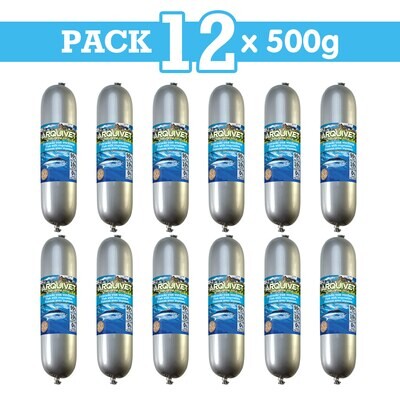 Pack 12 unidades Natural Wet Food Pescado con verduras