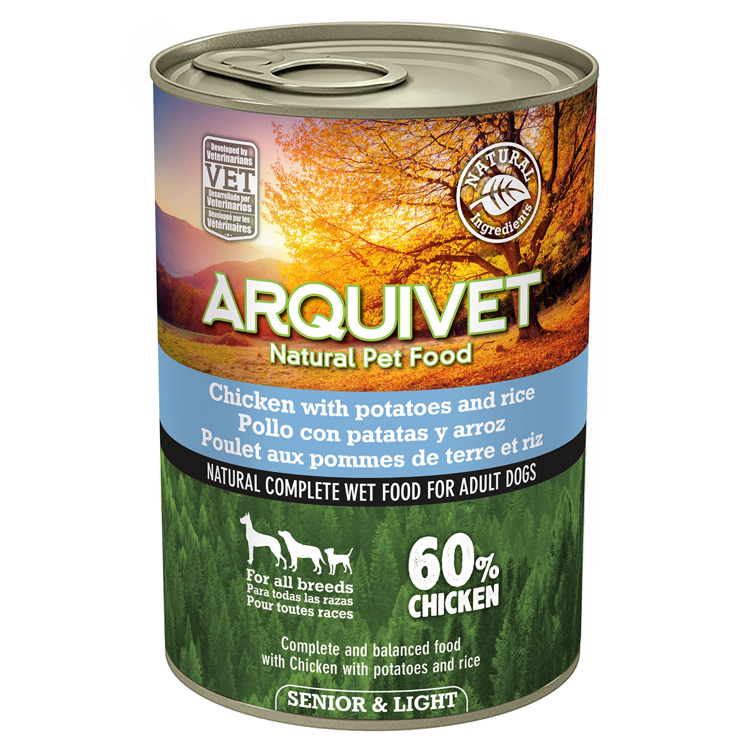 Senior & Light - Pollo con patatas y arroz