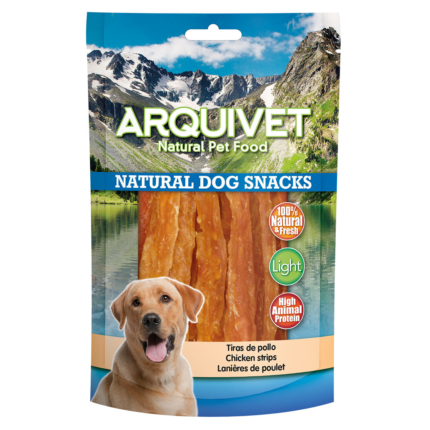 Tiras de pollo 100 g