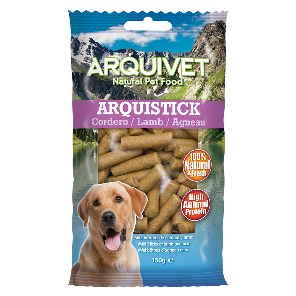 Arquistick mini de cordero con arroz 150 g