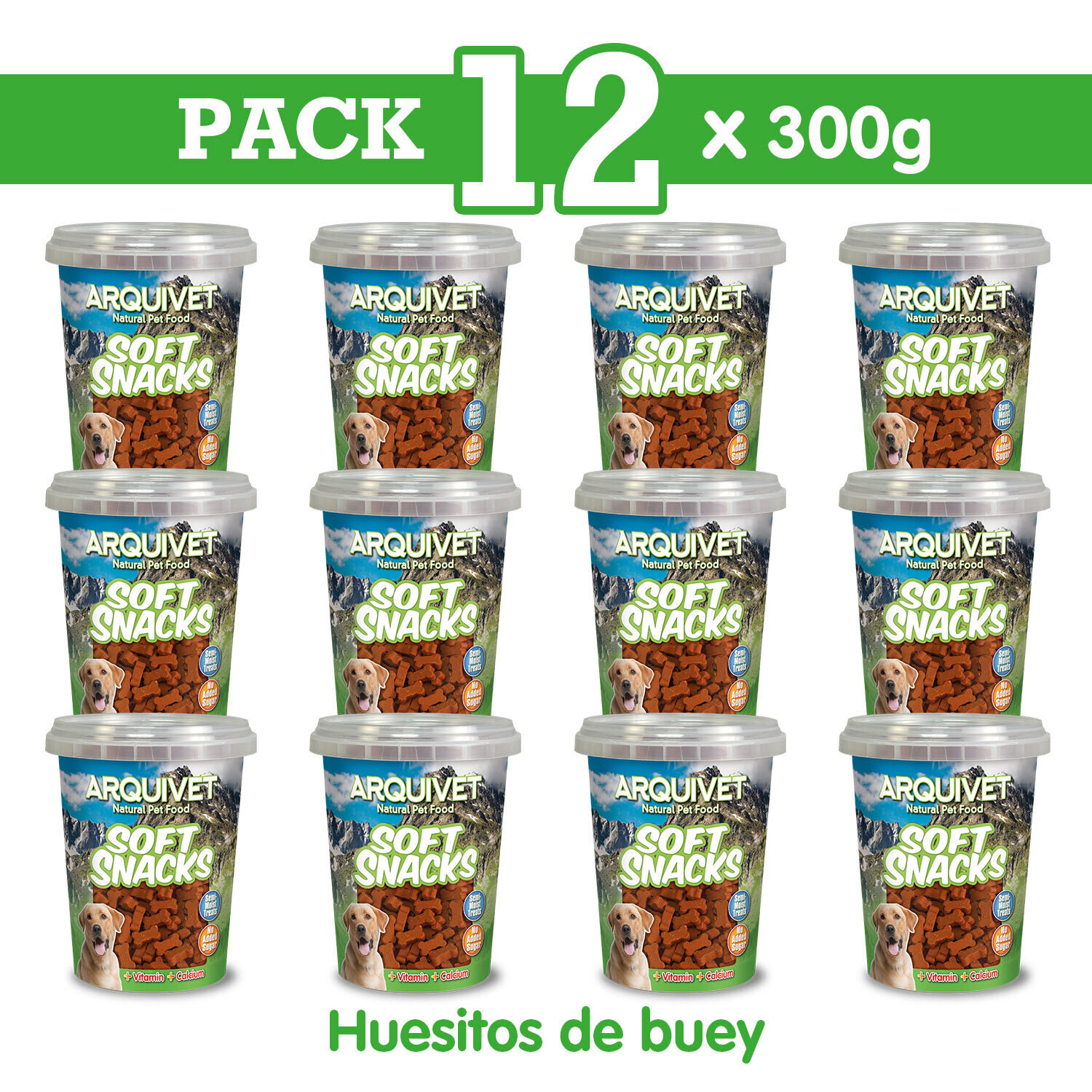 Pack 12 Huesitos de buey 300 gr