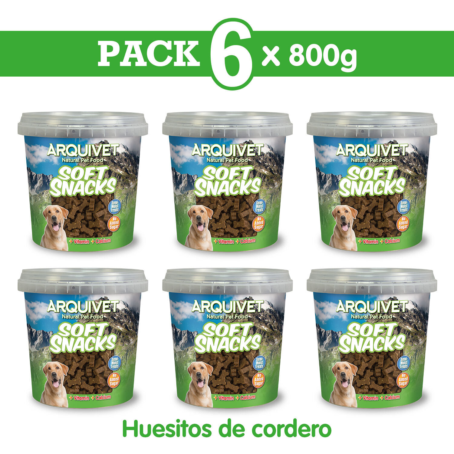 Pack  6 Huesitos de cordero 800 gr