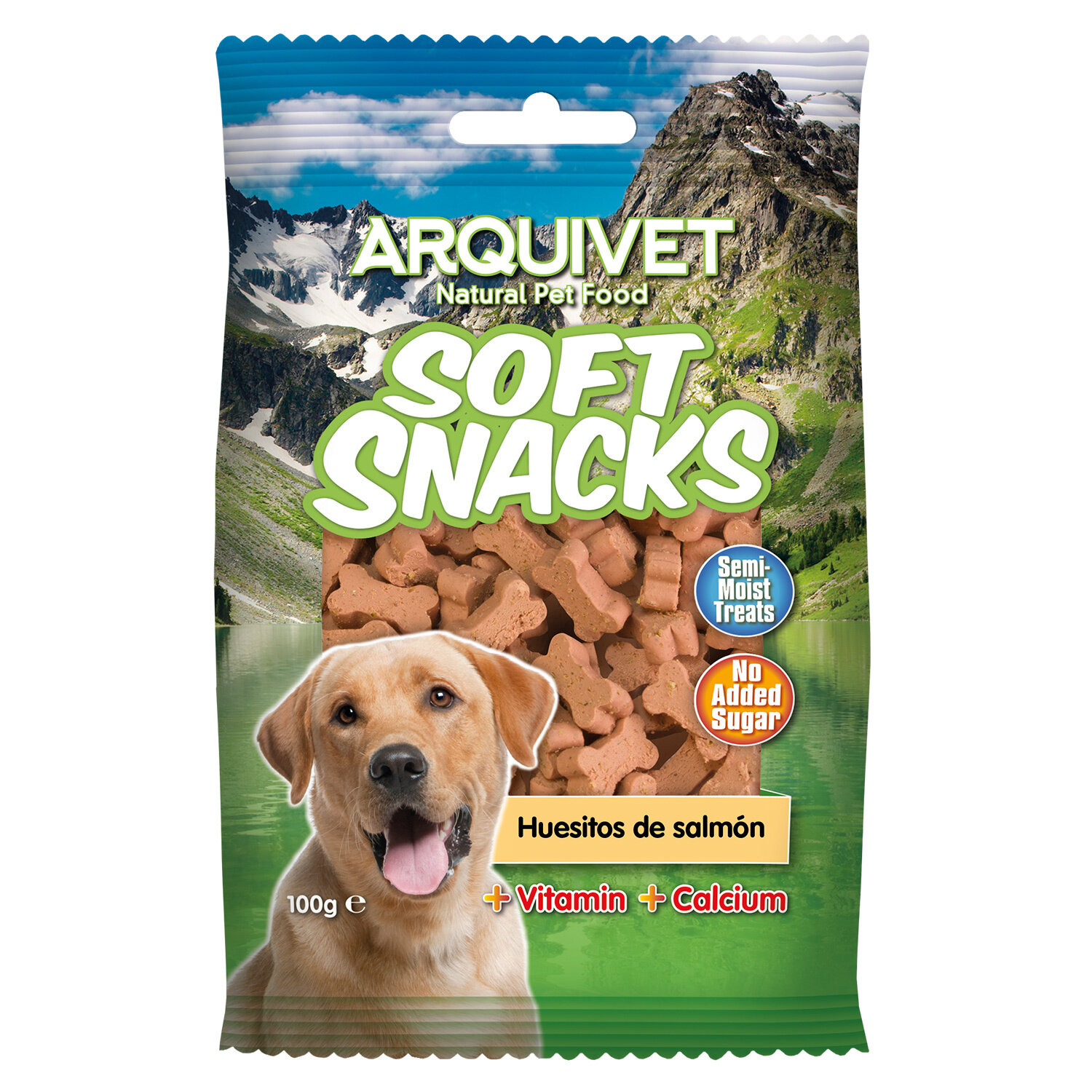 Soft Snacks Huesitos salm�n 100 g