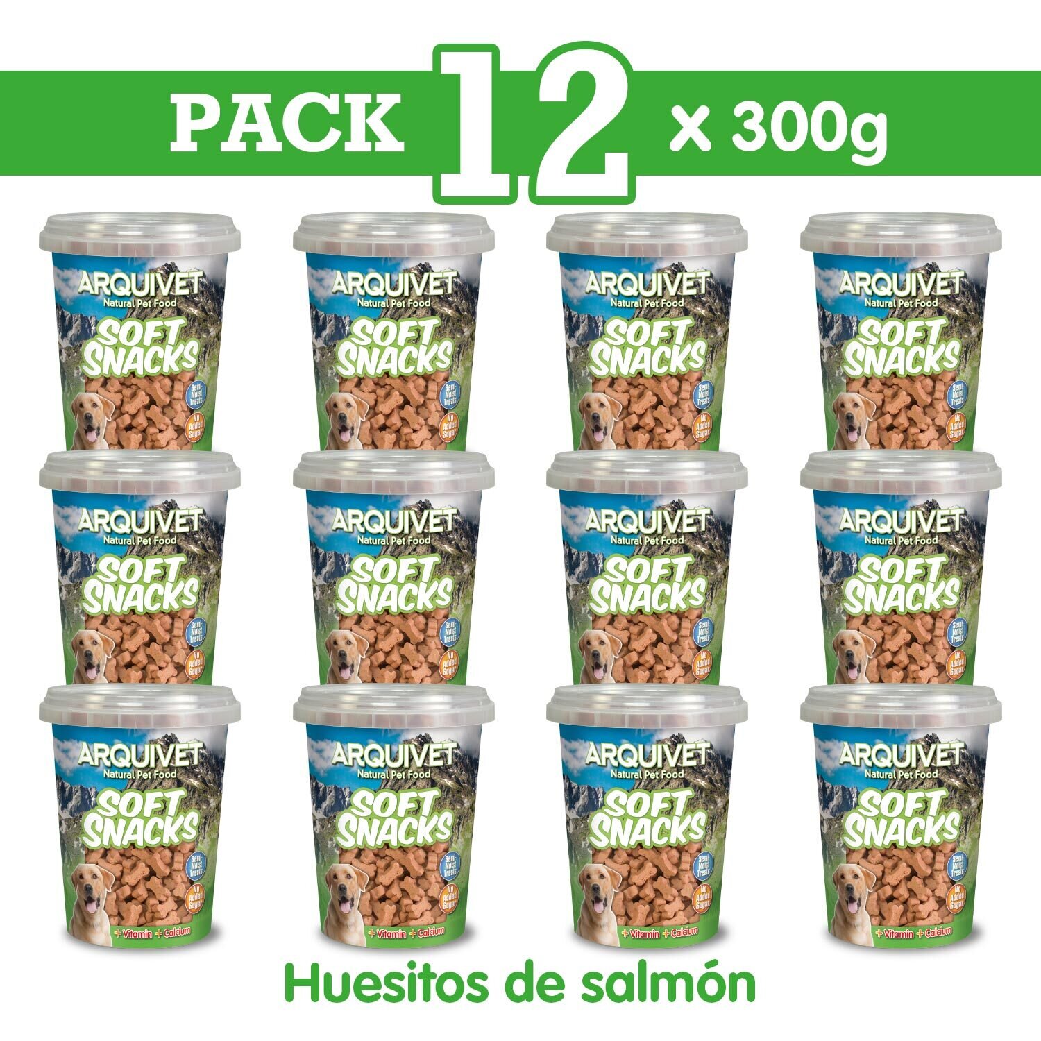 Pack 12 Huesitos de salm�n 300 gr