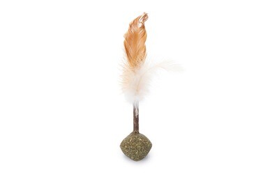 K&BZ CATNIP PELOTA+MATATABI  JUGUETE GATO 16 CM