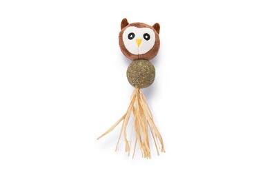 K&BZ CATNIP  UILY JUGUETE GATO MARR�N , 16 CM