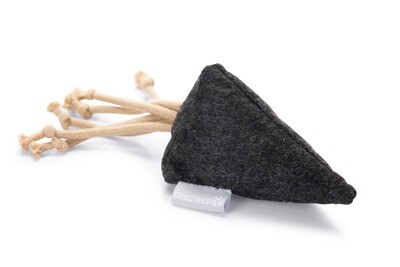 K&BZ CATNIP COLCH�N YETI  JUGUETE GATO GRIS, 20X7X7CM