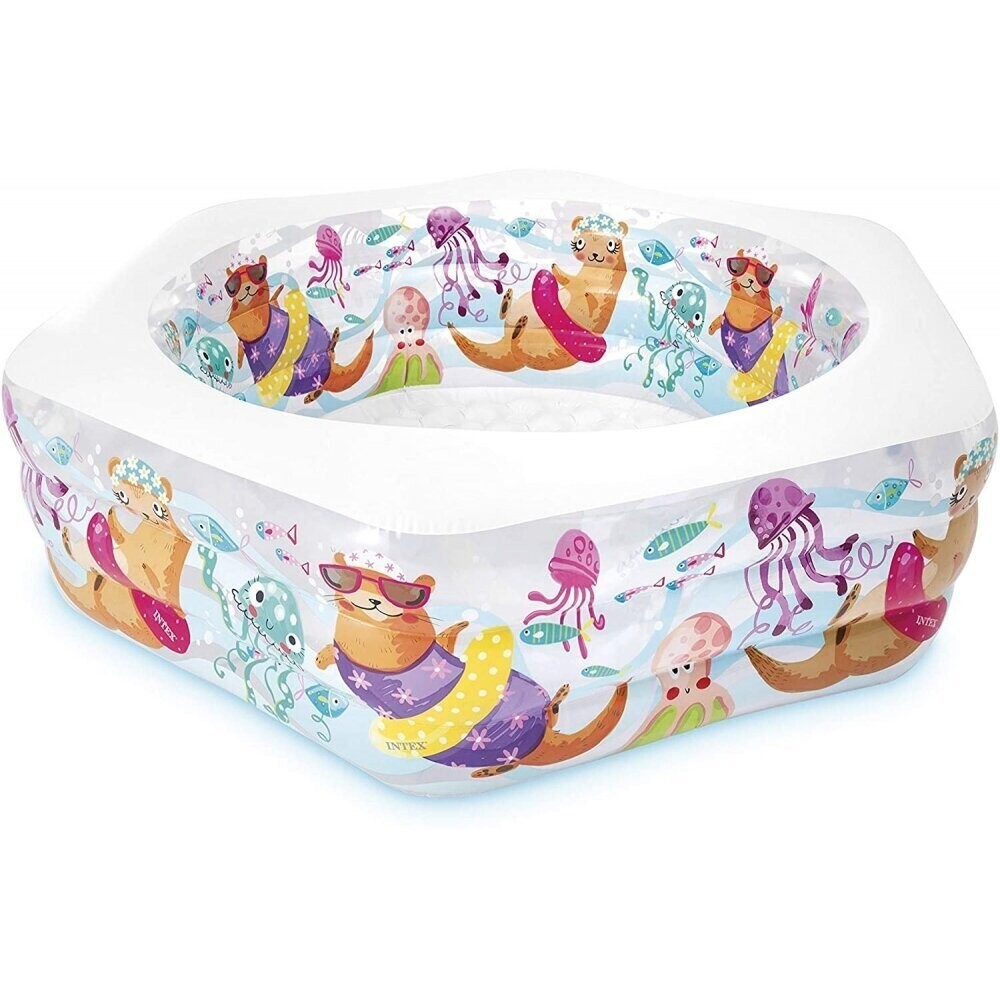 Piscina Hinchable Animales 191x178x61 cm