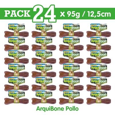 Pack 24 arquibone 12,5cm Pollo