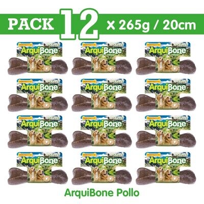 Pack 12 arquibone 20cm Pollo