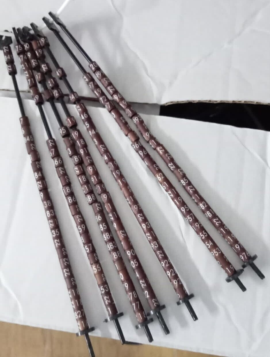 ANILLAS DE CARBONO DEL AÑO 2022 25 ANILLAS 3.0 MM OFICIALES