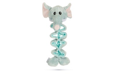 K&BZ PELUCHE  ELEPHNT TALO  JUGUETE PERRO GRIS , 31X17X10 CM