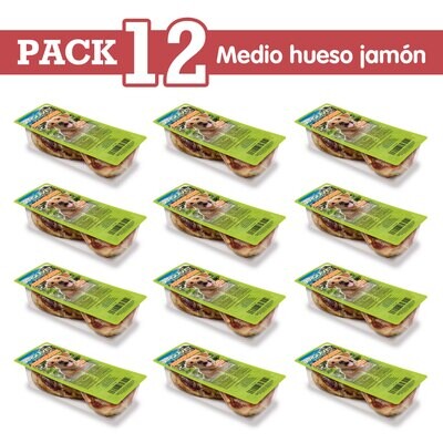 Pack 12 medios huesos de jam�n