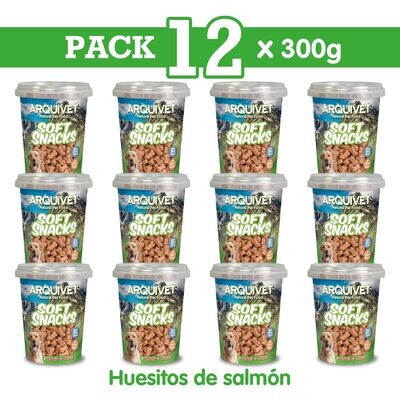 Pack 12 Huesitos de salm�n 300 gr