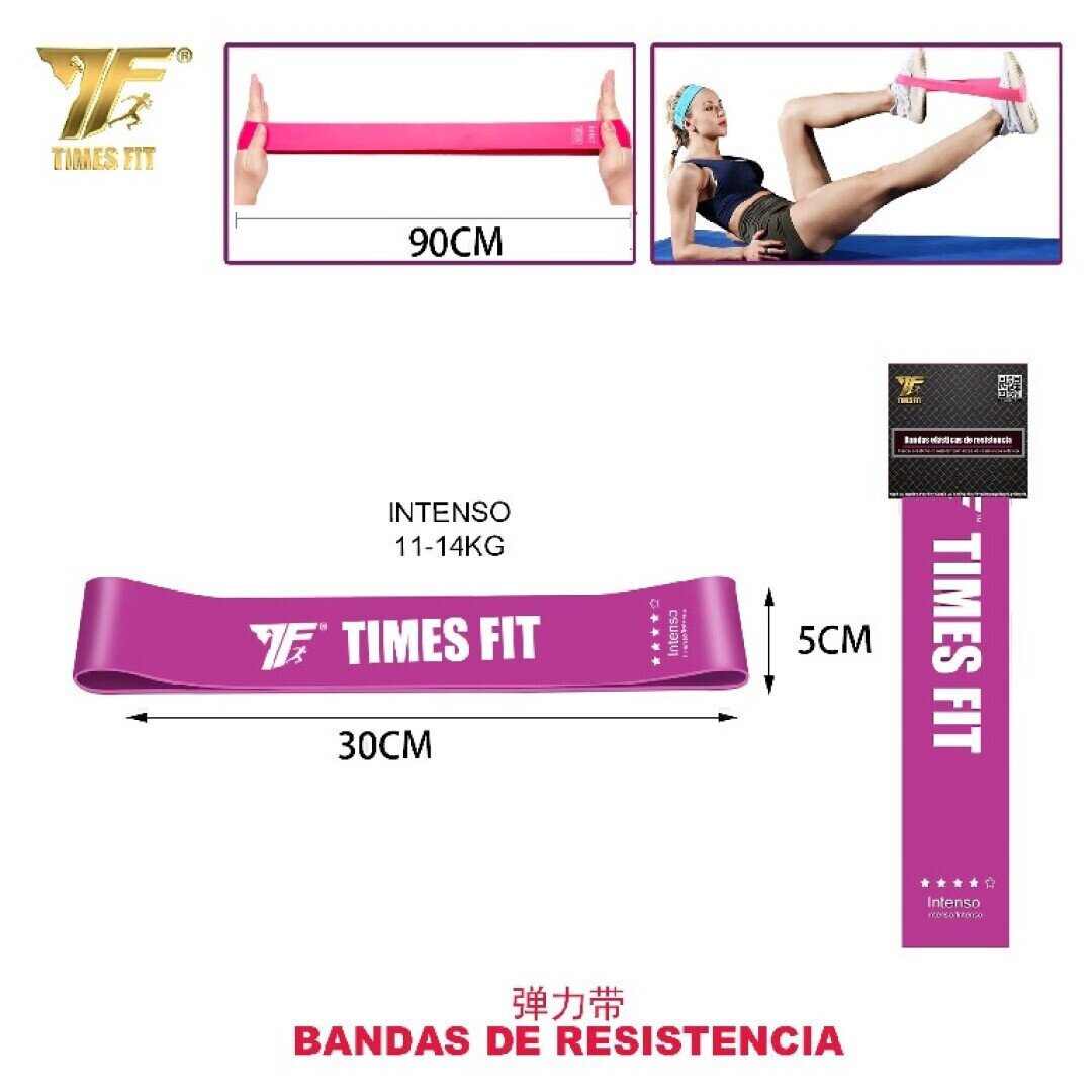 BANDAS DE RESISTENCIA INTENSO 11-14KG