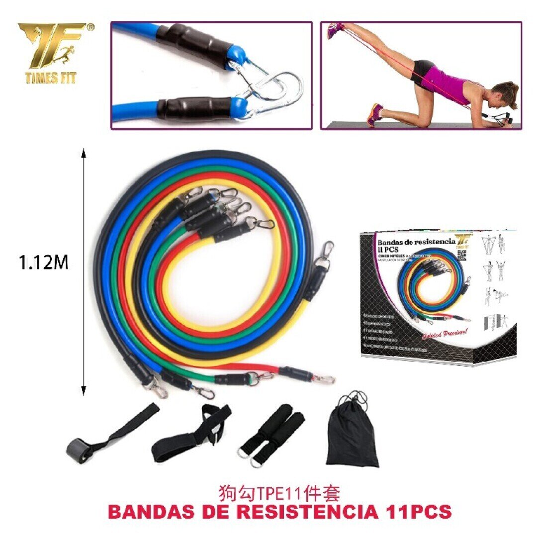 BANDAS DE RESISTENCIA 11PCS