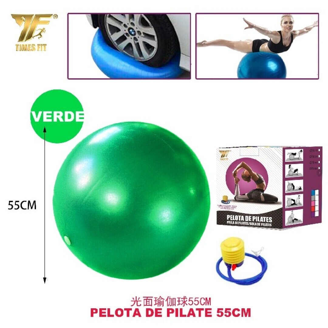 PELOTA DE PILATE 55CM VERDE