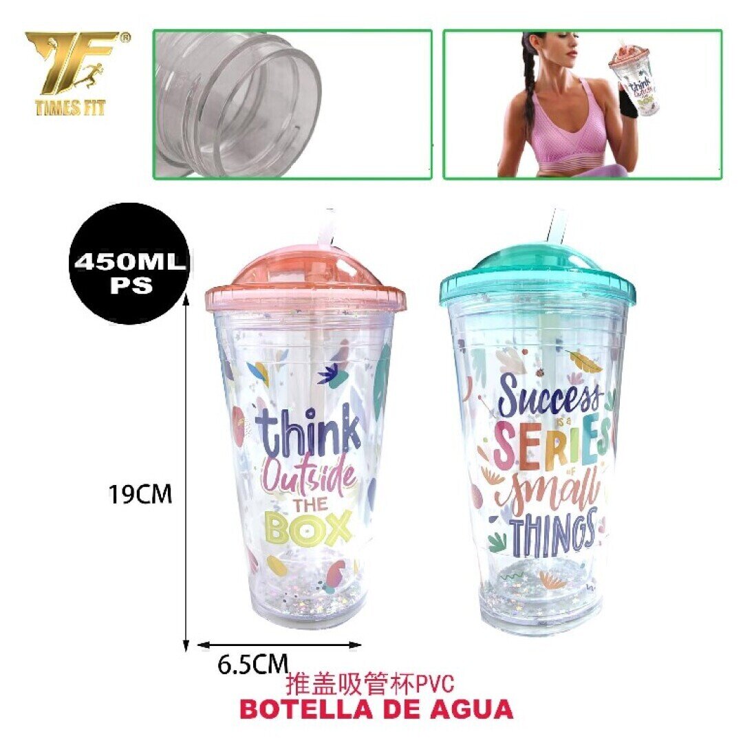 BOTELLA DE AGUA 450ML 19*6,5CM