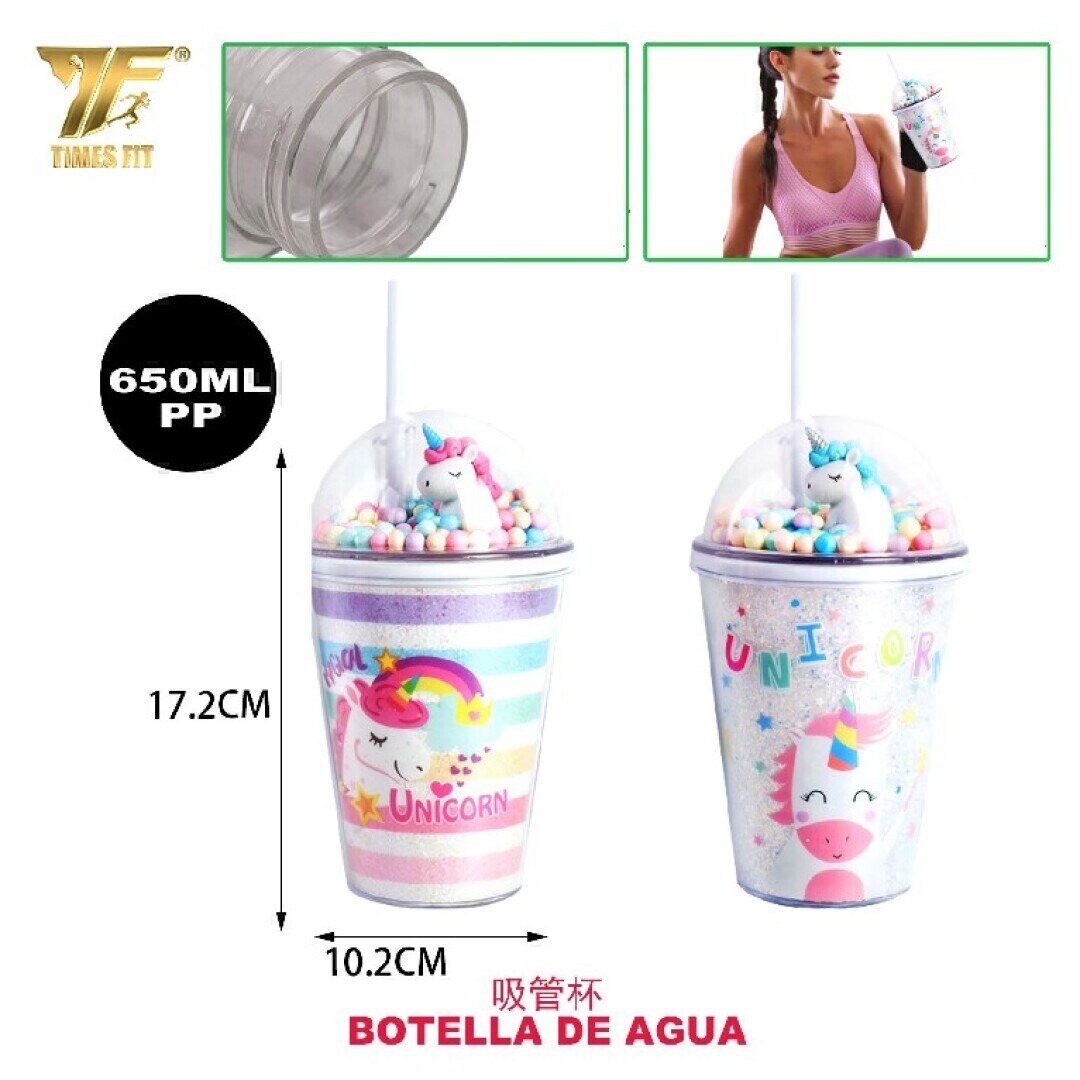 BOTELLA DE AGUA 650ML 17,2*10,2CM