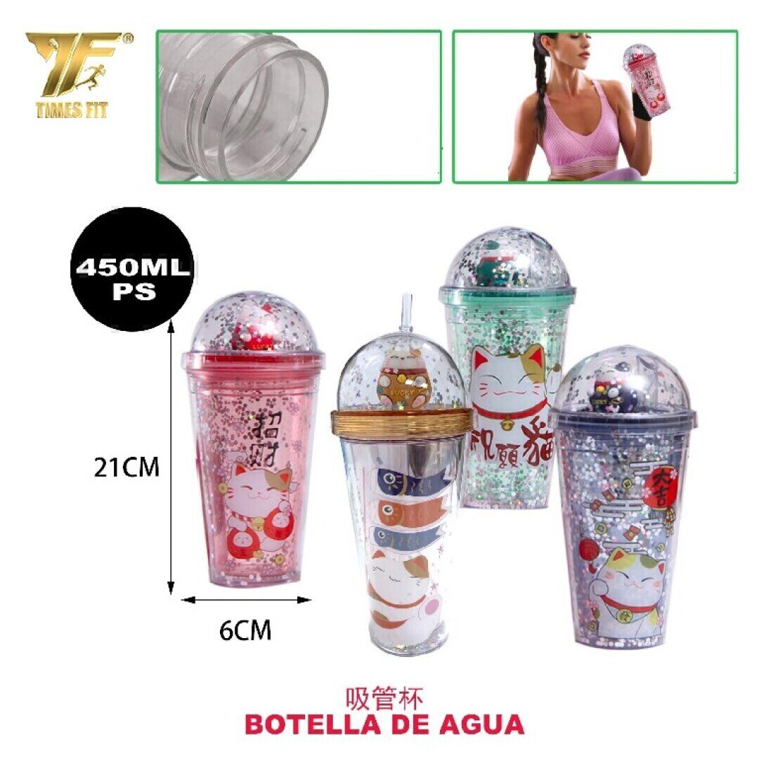 BOTELLA DE AGUA 450ML 21*6CM