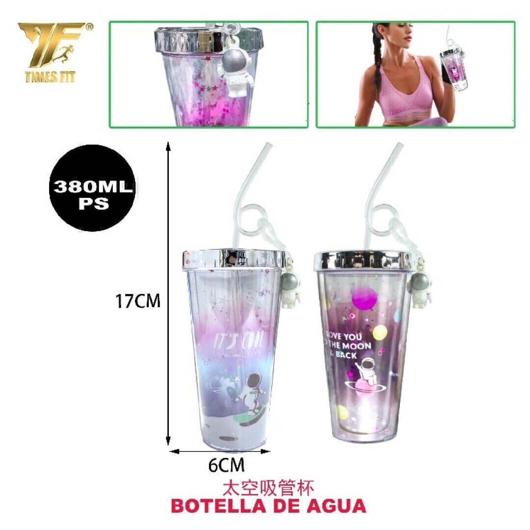 BOTELLA DE AGUA 380ML 17*6CM