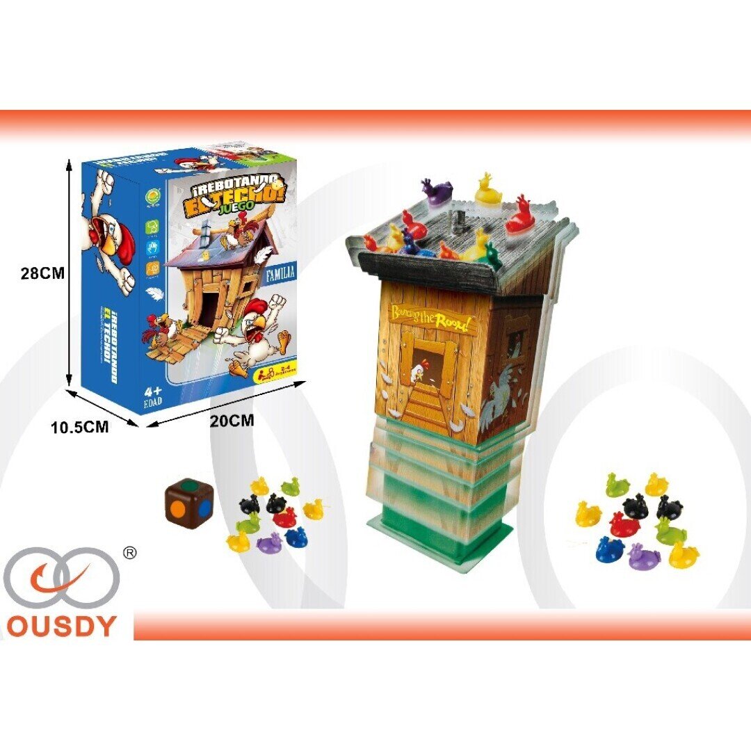 JUEGO DE MESA REBOTANDO EL TECHO