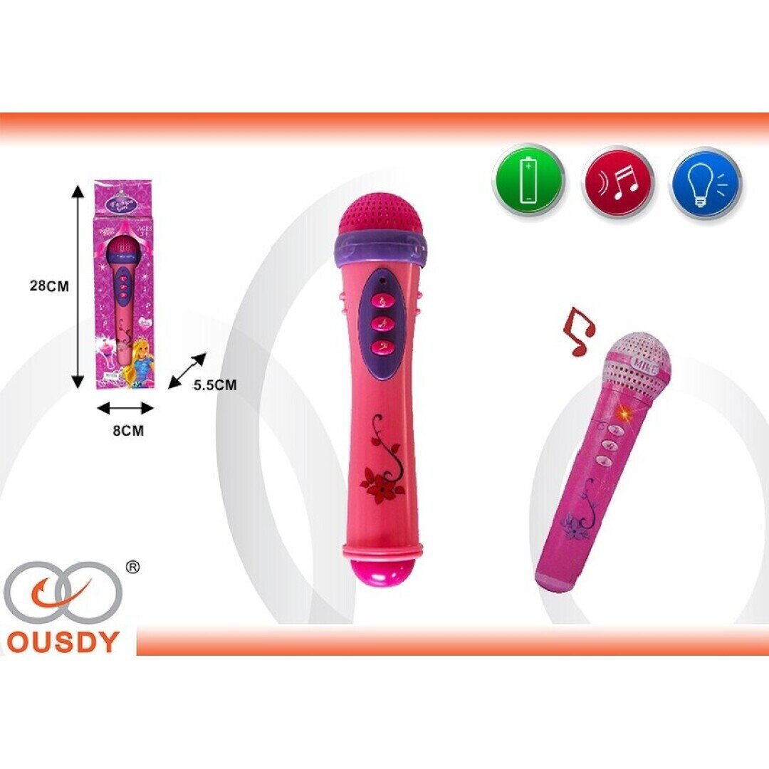 MICROFONO CON ALTAVOZ Y MUSICA