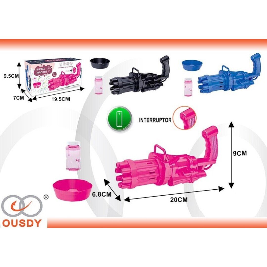 METRALLETA DE BURBUJA C-3