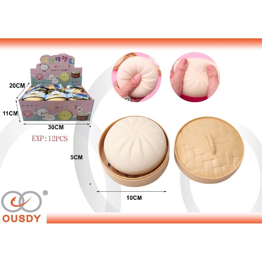 BOLLO CON VAPORERA  EXP:12PCS